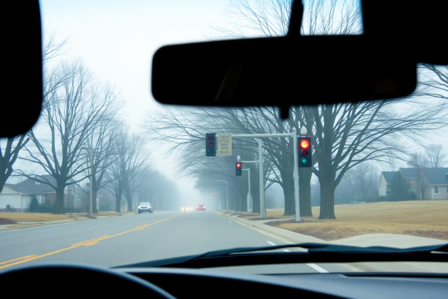 Driver waiting outside a clinic for a passenger's appointment to finish